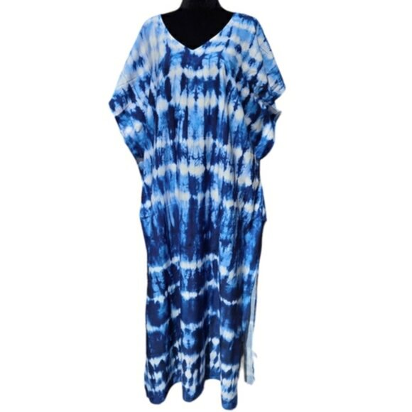 Caftan Dress Tie Dye Maxi NEW π Last one π€ - Picture 5 of 8